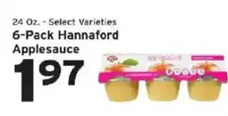 Hannaford Hannaford applesauce offer