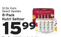 Hannaford Nutri Seltzer offer