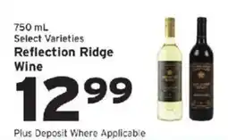 Hannaford Reflection Ridge Wine offer