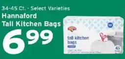 Hannaford Hannaford tall kitchen bags offer