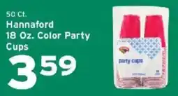 Hannaford Hannaford color party cups offer