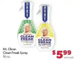 Family Fare Mr. Clean Clean Freak Spray offer