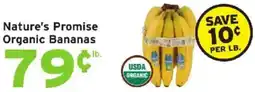 Hannaford Nature's Promise Organic Bananas offer