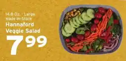 Hannaford Hannaford veggie salad offer