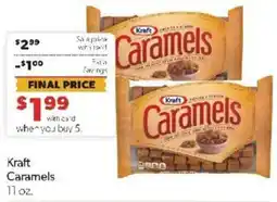 Family Fare Kraft Caramels offer