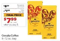 Family Fare Gevalia Coffee offer