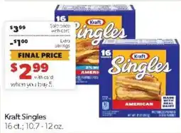 Family Fare Kraft Singles offer