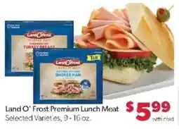 Family Fare Land O' Frost Premium Lunch Meat offer