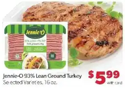 Family Fare Jennie-O 93% Lean Ground Turkey offer