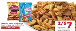 Family Fare Chex Mix, Bugles or Gardetto's offer