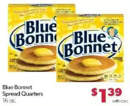 Family Fare Blue Bonnet Spread Quarters offer