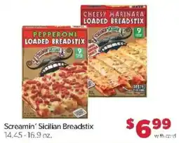 Family Fare Screamin' Sicilian Breadstix offer