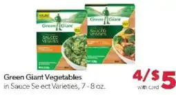 Family Fare Green Giant Vegetables in Sauce offer