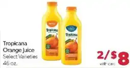 Family Fare Tropicana orange juice offer
