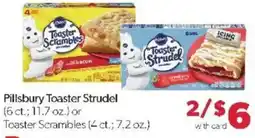 Family Fare Pillsbury Toaster Strudel or Toaster Scrambles offer