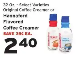 Hannaford Hannaford Coffee Creamer offer
