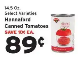 Hannaford Hannaford canned tomatoes offer