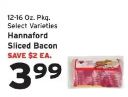 Hannaford Hannaford sliced bacon offer