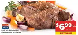Family Fare Usda choice fresh all natural angus boneless beef chuck roast offer