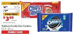 Family Fare Nabisco Family Size Cookies offer