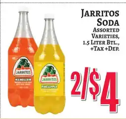 Trade Fair Supermarket JARRITOS SODA offer