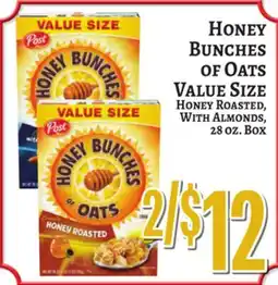 Trade Fair Supermarket Honey Bunches of Oats Value Size offer