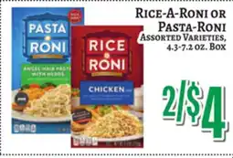 Trade Fair Supermarket RICE-A-ROMI OR PASTA-RONI offer