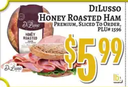 Trade Fair Supermarket DiLuasso Honey Roasted Ham offer