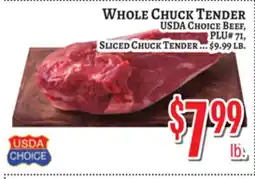 Trade Fair Supermarket WHOLE CHUCK TENDER offer