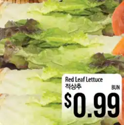 Hmart Red Leaf Lettuce offer