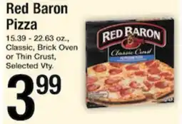 Harvest Foods Red Baron Pizza offer