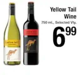 Harvest Foods Yellow Tail Wine offer