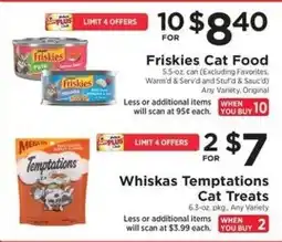 ShopRite Friskies Cat Food offer