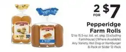 ShopRite Pepperidge Farm Rolls offer