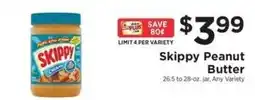 ShopRite Skippy Peanut Butter offer