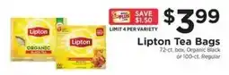 ShopRite Lipton Tea Bags offer