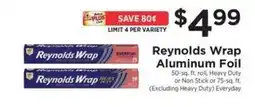 ShopRite Reynolds Wrap Aluminum Foil offer