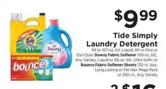Tide Simply Laundry Detergent