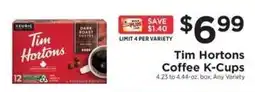ShopRite Tim Hortons Coffee K-Cups offer