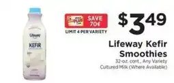 ShopRite Lifeway Kefir Smoothies offer
