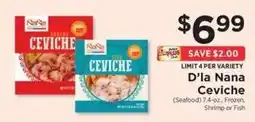 ShopRite D'la Nana Ceviche offer