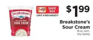 ShopRite Breakstone's Sour Cream offer