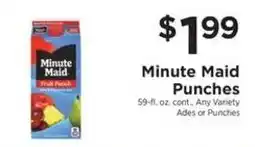 ShopRite Minute Maid Punches offer
