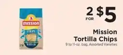 ShopRite Mission Tortilla Chips offer