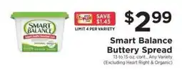 ShopRite Smart Balance Buttery Spread offer