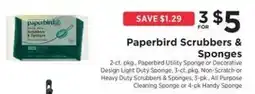 ShopRite Paperbird Scrubbers & Sponges offer