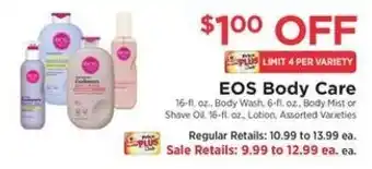 ShopRite Eos Body Care offer