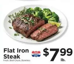 ShopRite Flat Iron Steak offer