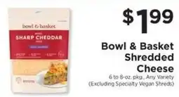 ShopRite Bowl & Basket Shredded Cheese offer