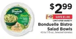 ShopRite Bondeulle Bistro Salad Bowls offer